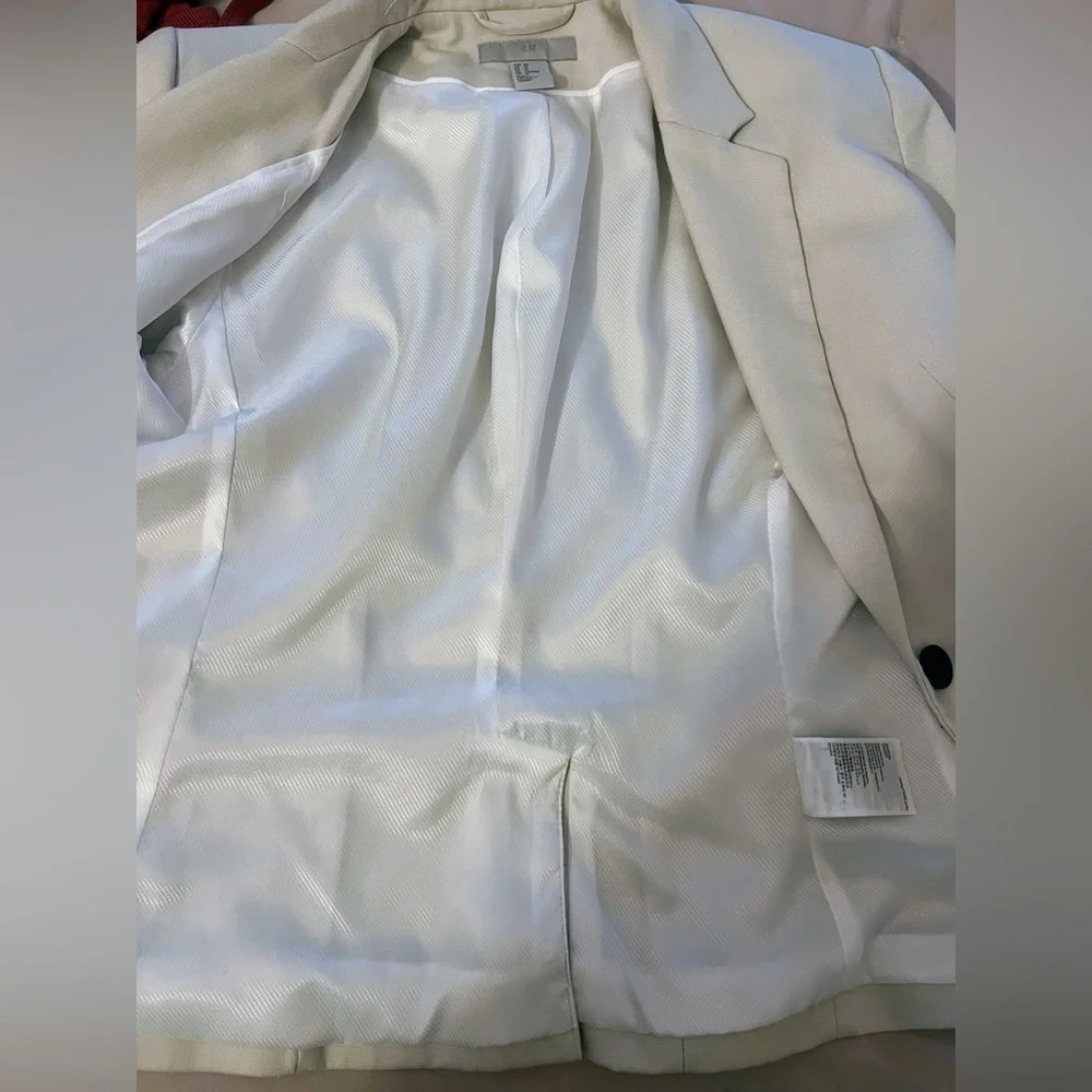 Off-White One button Blazer with Tailored fit - Picture 10 of 15